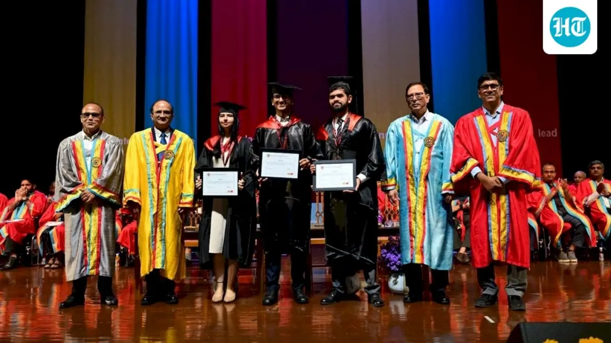 BITS Pilani Goa convocation: 1,109 graduates, gold medal for Shamit Khetan