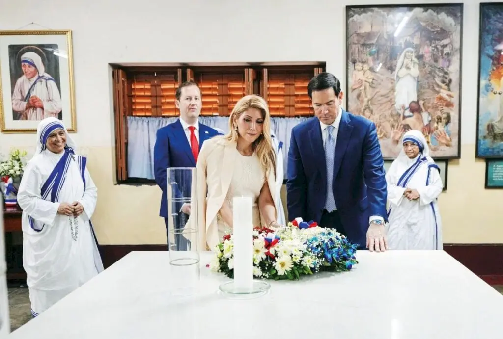 US Secretary of State Rubio visits Missionaries of Charity in Kolkata