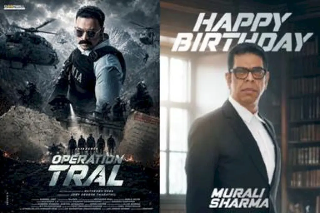 Murali Sharma joins Jayasurya's pan-Indian thriller 'Operation Tral'
