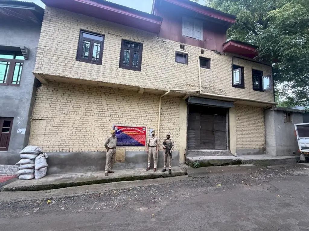 Srinagar police attach Rs 4 crore drug trafficker's property in Budgam