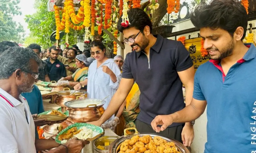 Sudha Reddy's Daily Annadanam Feeds Up to 1,000 in Hyderabad