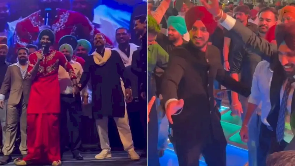 Yuvraj, Arshdeep, Abhishek dance at Ramandeep's wedding reception