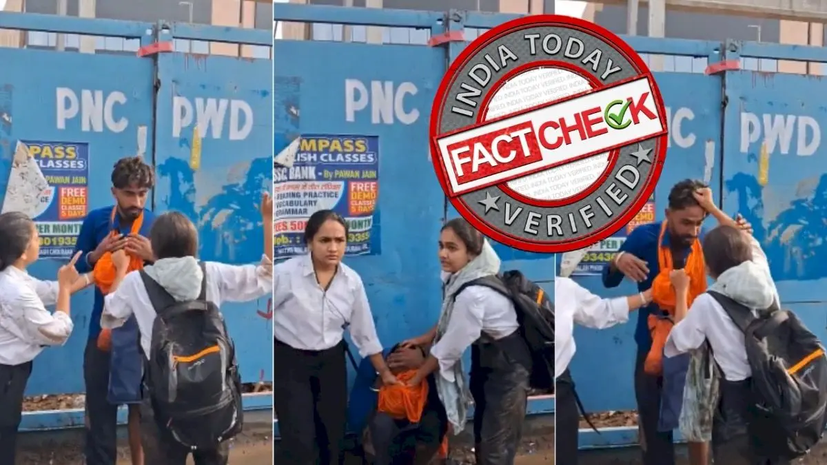 Fact check: Viral video of man beaten by Gwalior women is Sikh, not Muslim