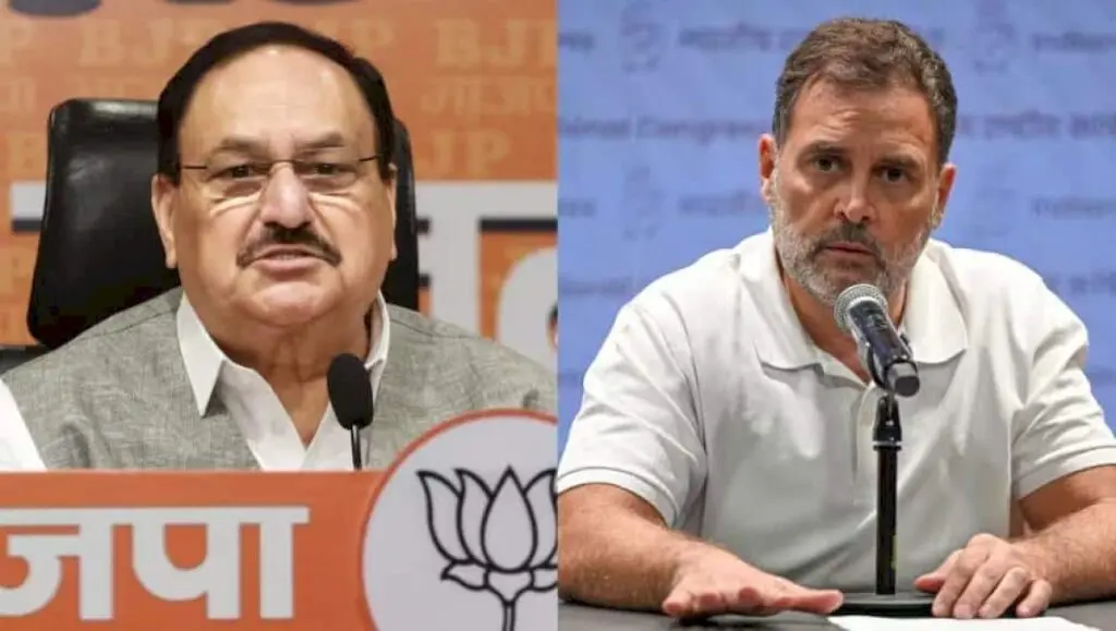 JP Nadda rejects firing claim, says Rahul Gandhi wants anarchy
