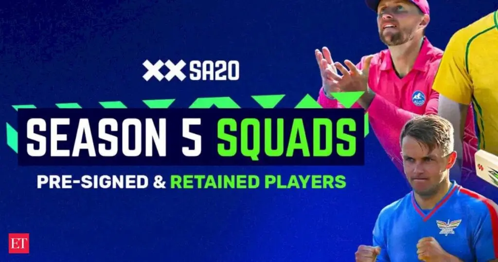 SA20 teams confirm retentions and signings before 7 October auction