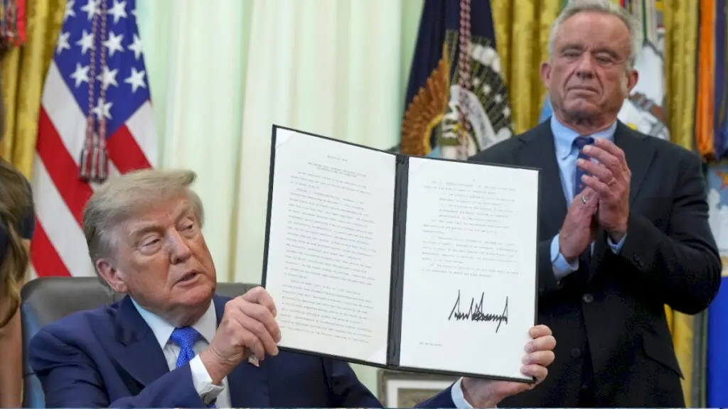 Trump executive order cuts childhood vaccines to 11