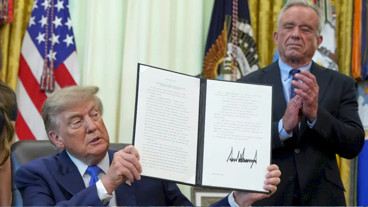 Trump executive order cuts childhood vaccines to 11