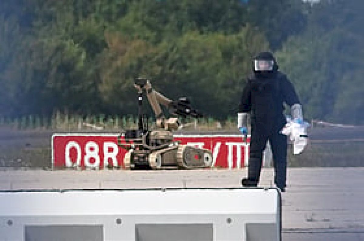 Explosive-laden drone found and defused at German airport
