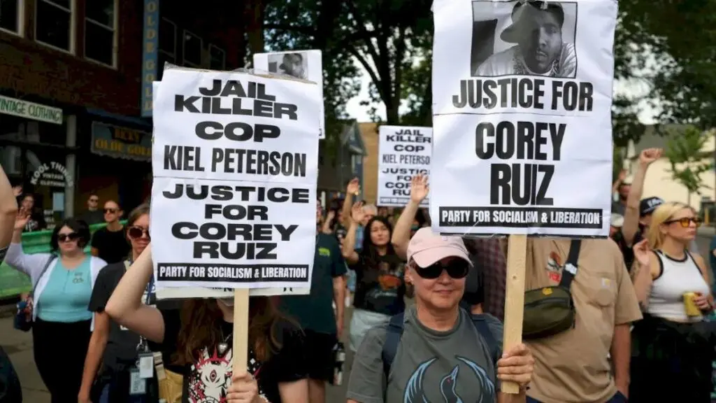 Kiel Baitinger-Peterson named as officer who killed Corey Ruiz