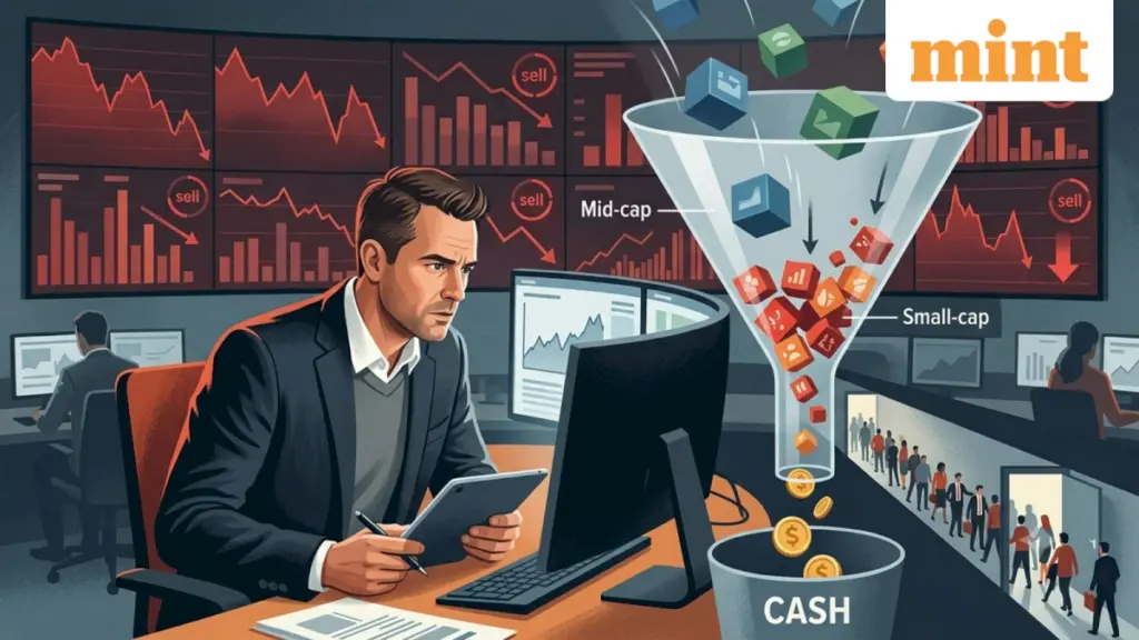 Small-cap funds may take 28 more days to sell half their portfolio than mid-caps