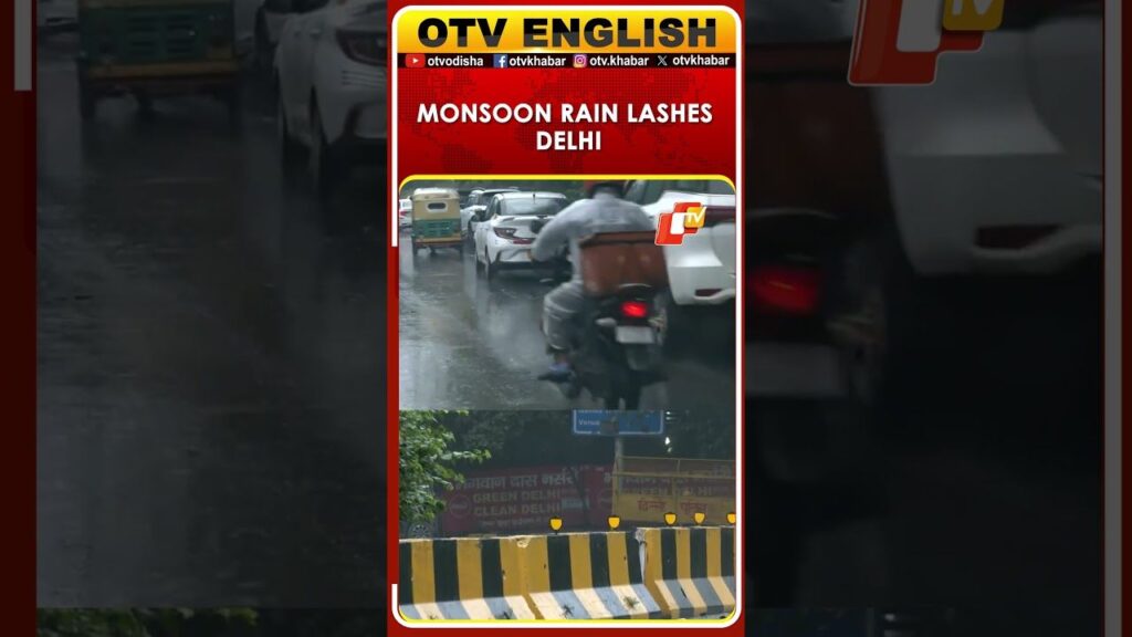 Early Morning Monsoon Rain Lashes Delhi NCR And RK Puram | OTV