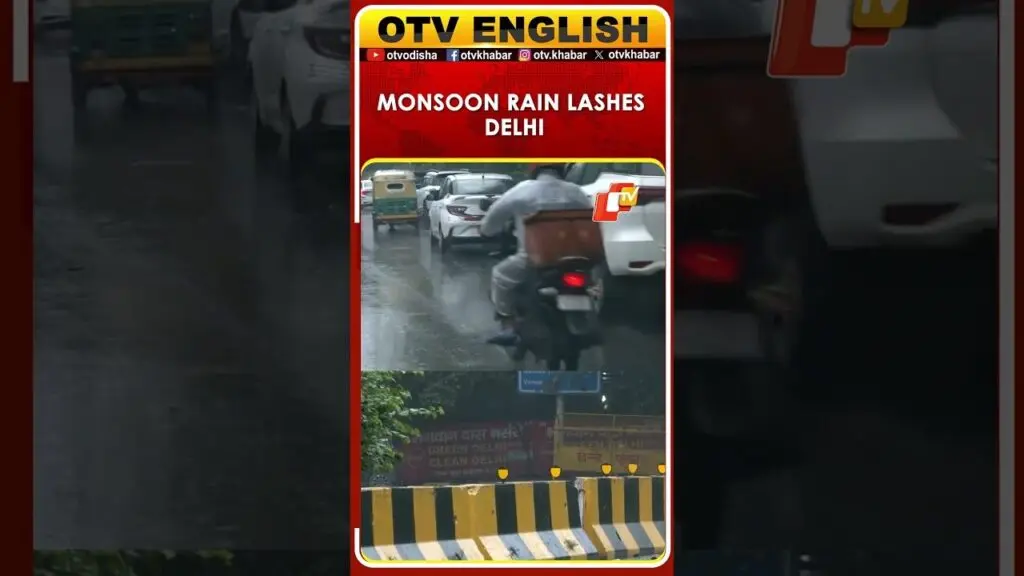 Early Morning Monsoon Rain Lashes Delhi NCR And RK Puram | OTV