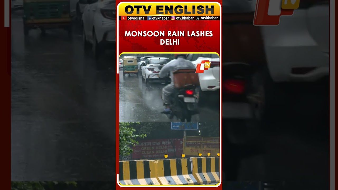 Early Morning Monsoon Rains Hit Delhi NCR and RK Puram
