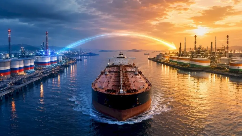 India's Russian crude imports hit record 2.8 million bpd in July