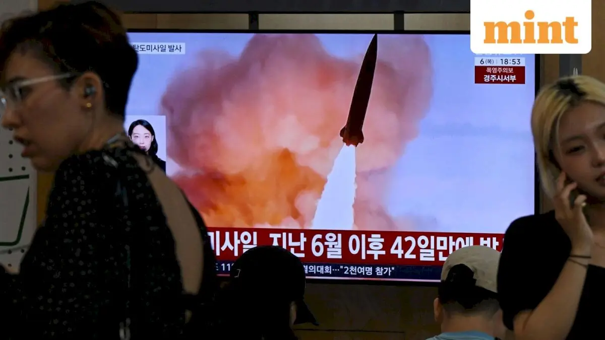 North Korea fires ballistic missile before South Korea-US drill