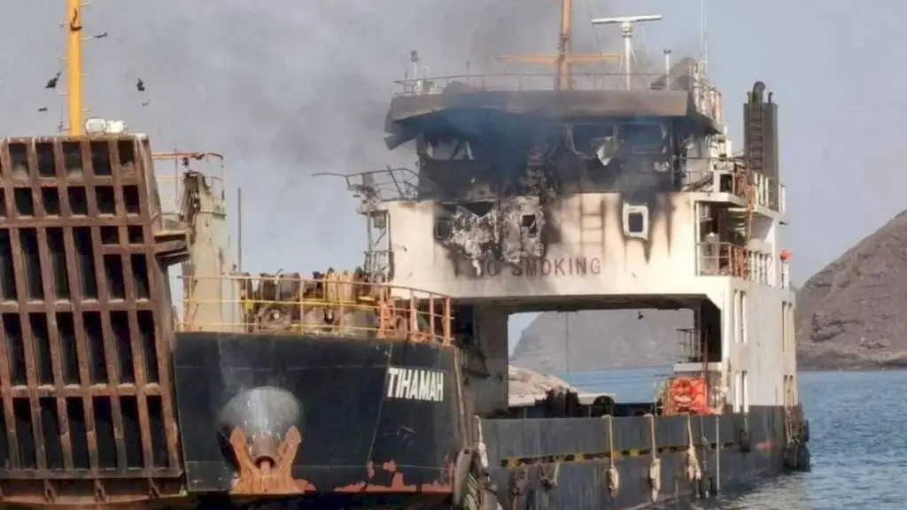 Houthi missile kills 6 on Red Sea cargo ship, Yemen says
