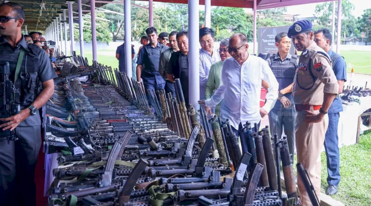 Manipur Operations Recover 1,422 Arms in Six Months