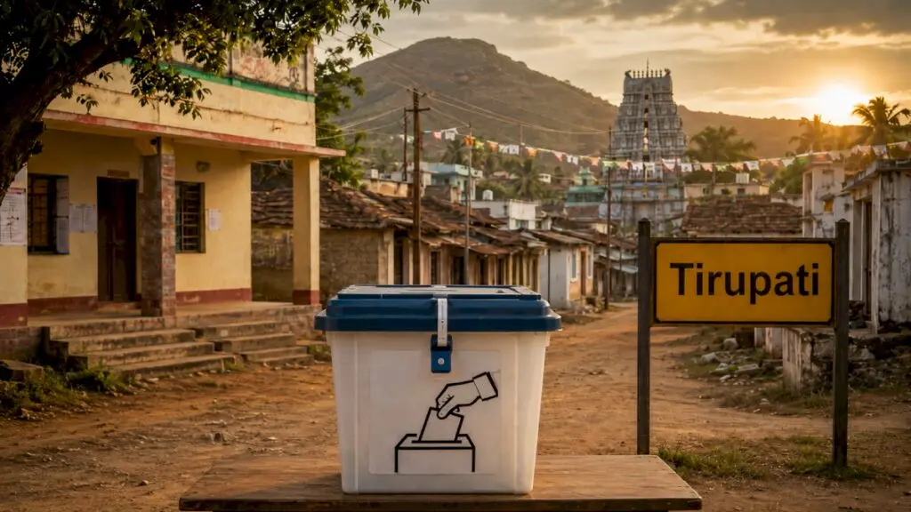 Political activity picks up ahead of Tirupati local body polls