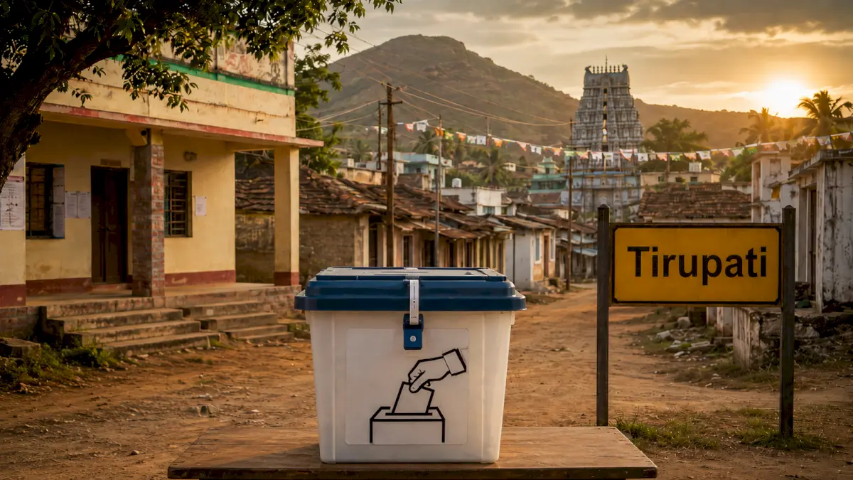 Political activity picks up ahead of Tirupati local body polls