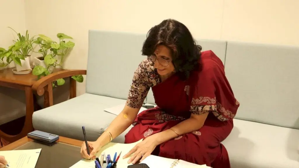Deepti Gaur Mukherjee takes charge as higher education secretary