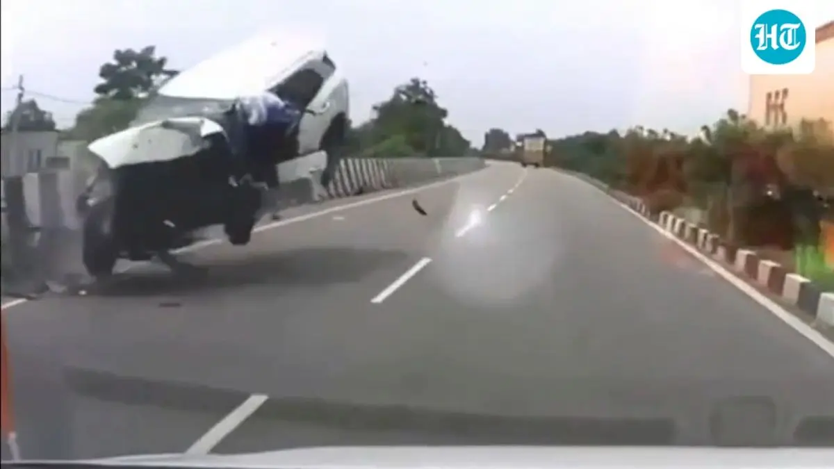 UP Police verify video of Atiq Ahmed son's fatal crash