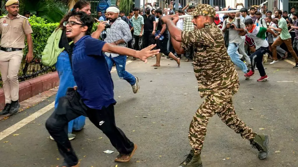 Delhi Police denies excessive force in July 20 march