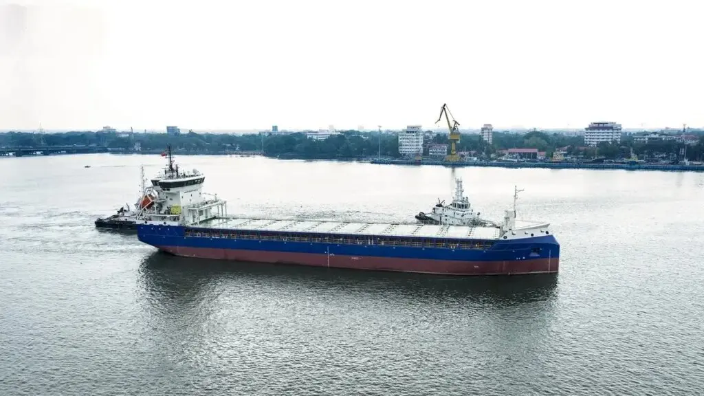 Cochin Shipyard delivers second multi-purpose vessel to German client