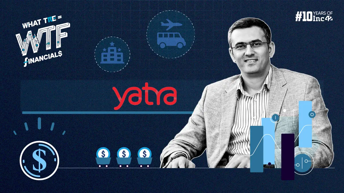 Yatra profit crashes 98% to Rs 34 lakh in Q1, revenue down 10%