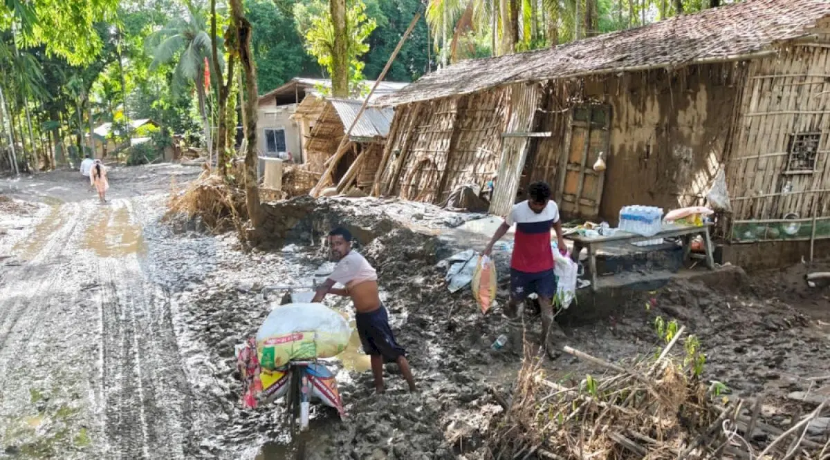 Assam faces Rs 1,000-crore flood rehab bill, PM warns against fake claims