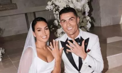 Cristiano Ronaldo marries Georgina Rodriguez in private ceremony