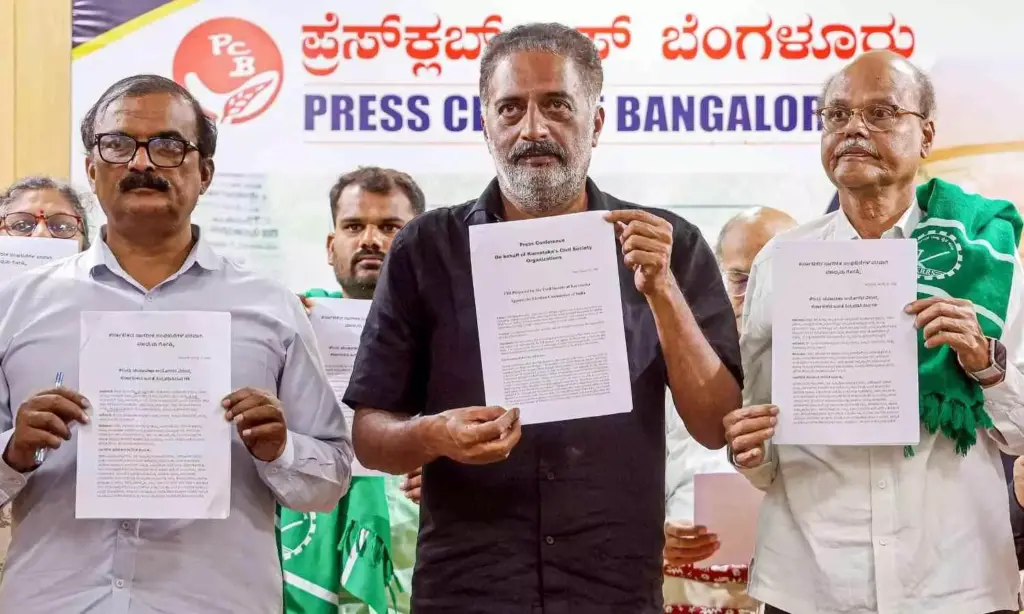 Karnataka groups plan EC Chalo protest on Sept 1 over voter rolls