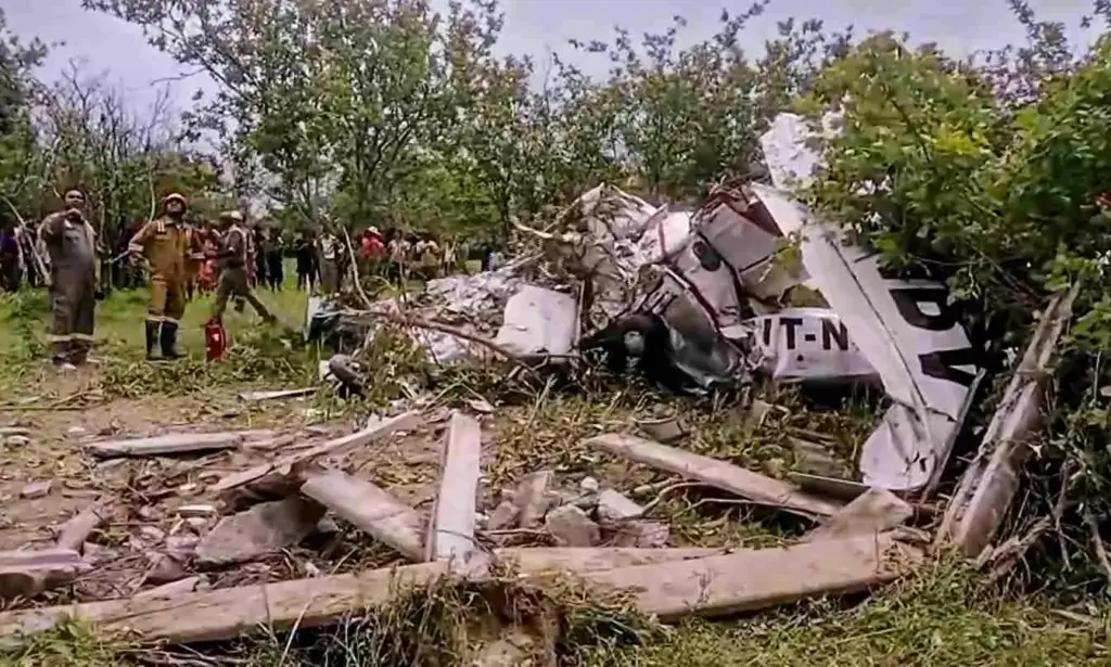 Trainee pilot, instructor die as training plane crashes in Kanpur