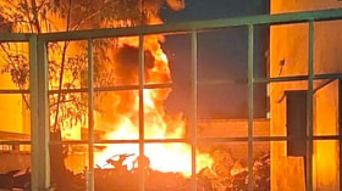 Over 300 EVs gutted in Bengaluru parking yard fire