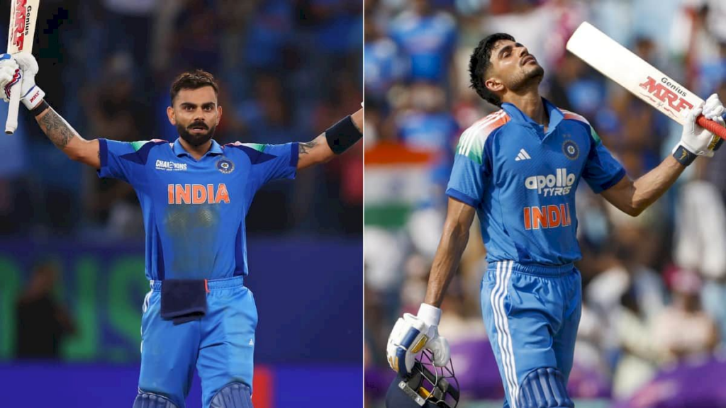 Gill Leads Kohli in ODI Runs Since 2023 World Cup