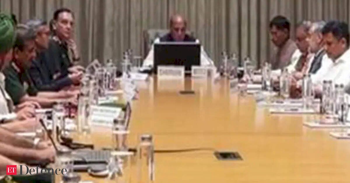 Rajnath Singh Chairs Panel Meeting on Territorial Army