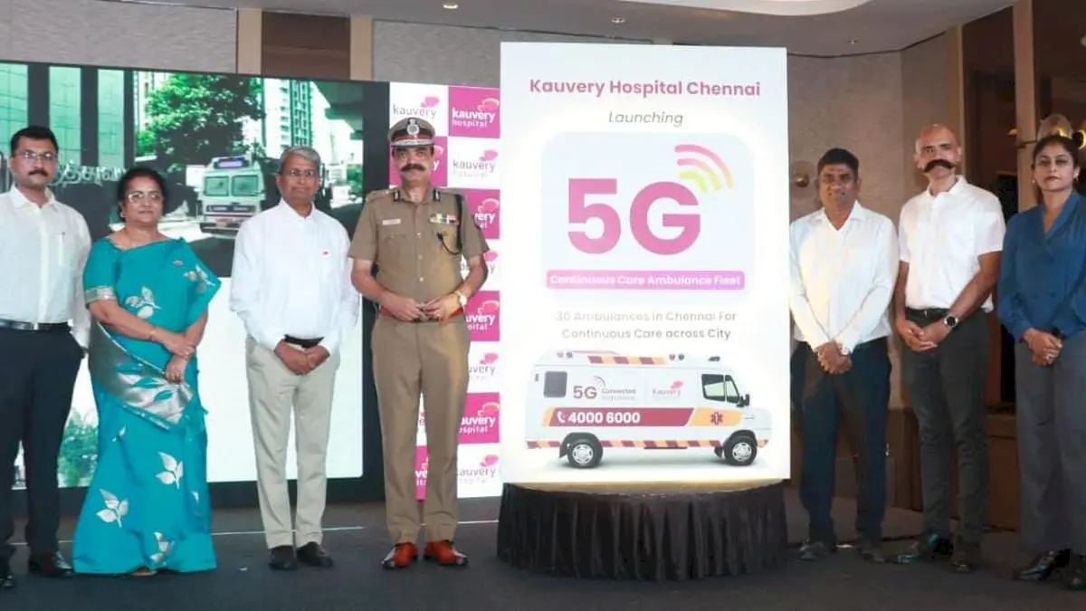 Kauvery Hospital launches 5G-enabled ambulance fleet with remote monitoring