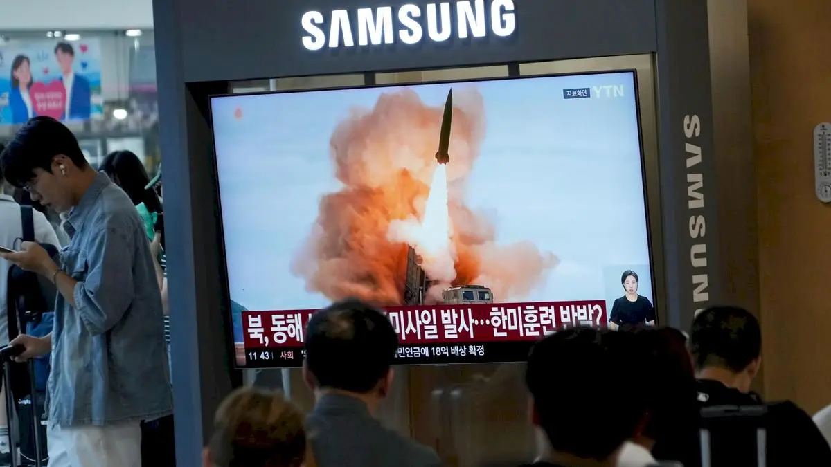 North Korea fires ballistic missile ahead of US-South Korea drills