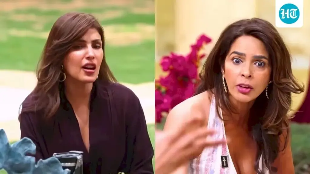 Internet slams Mallika Sherawat for jail remark to Rhea on The Traitors