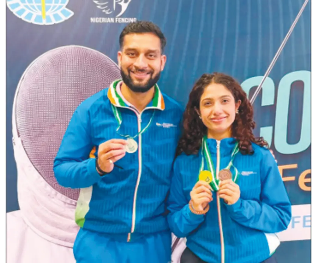 J&K fencer Shreya Gupta wins gold at Commonwealth Championship