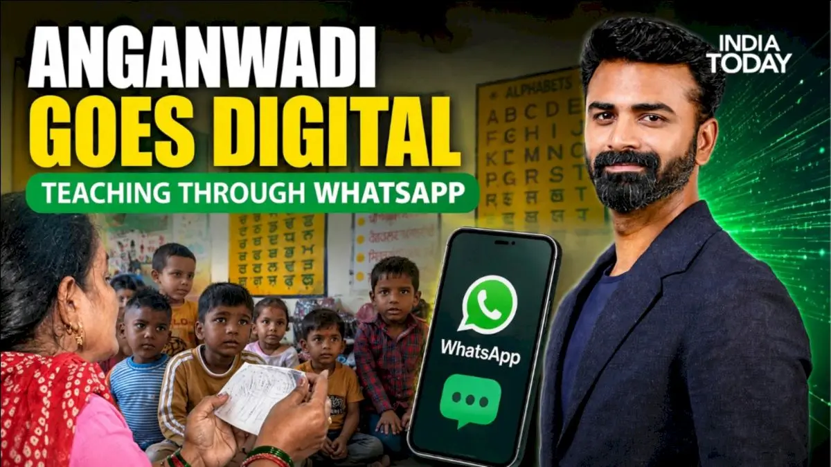 Anganwadi centres use WhatsApp for interactive lessons