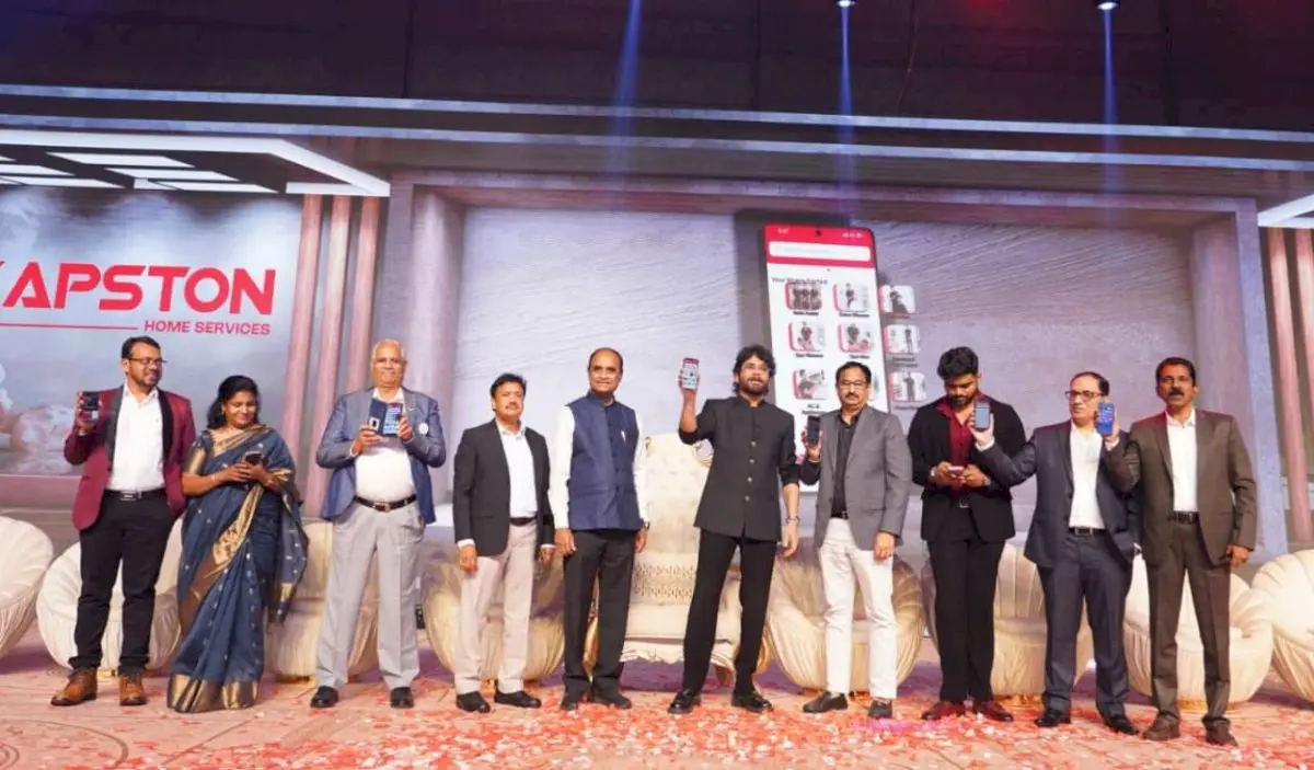 Kapston Home Services App Launches in Hyderabad with Nagarjuna