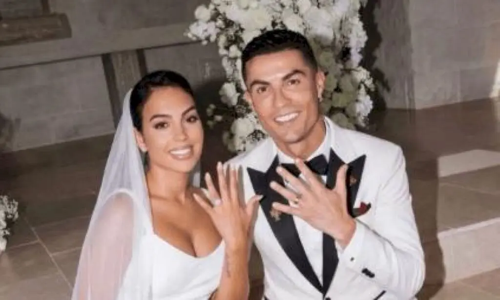 Cristiano Ronaldo marries Georgina Rodriguez in Portugal