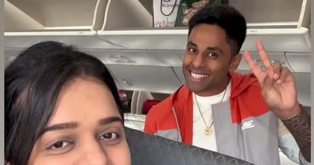 Suryakumar Yadav's daughter Riddhima takes first flight