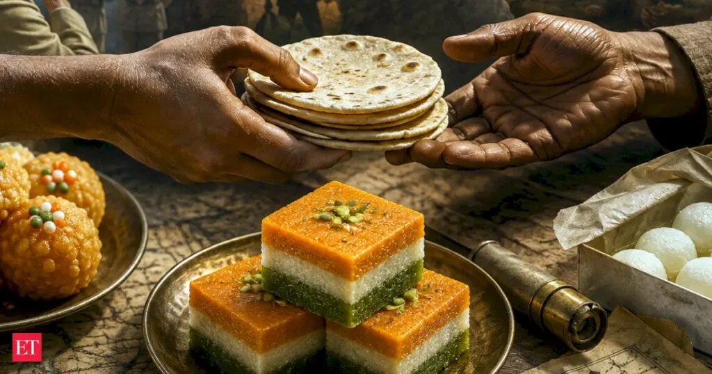 Chapatis served as secret signals before 1857 revolt