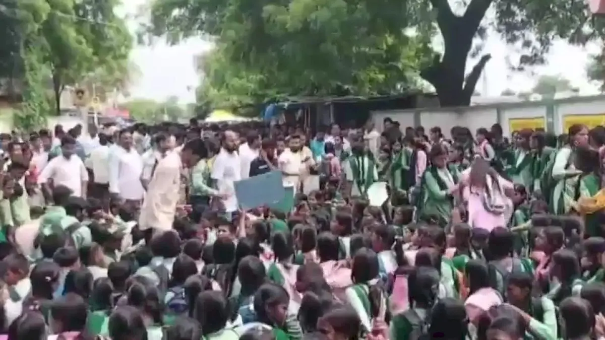 Gen Alpha students protest teacher transfer, block chief slaps boy