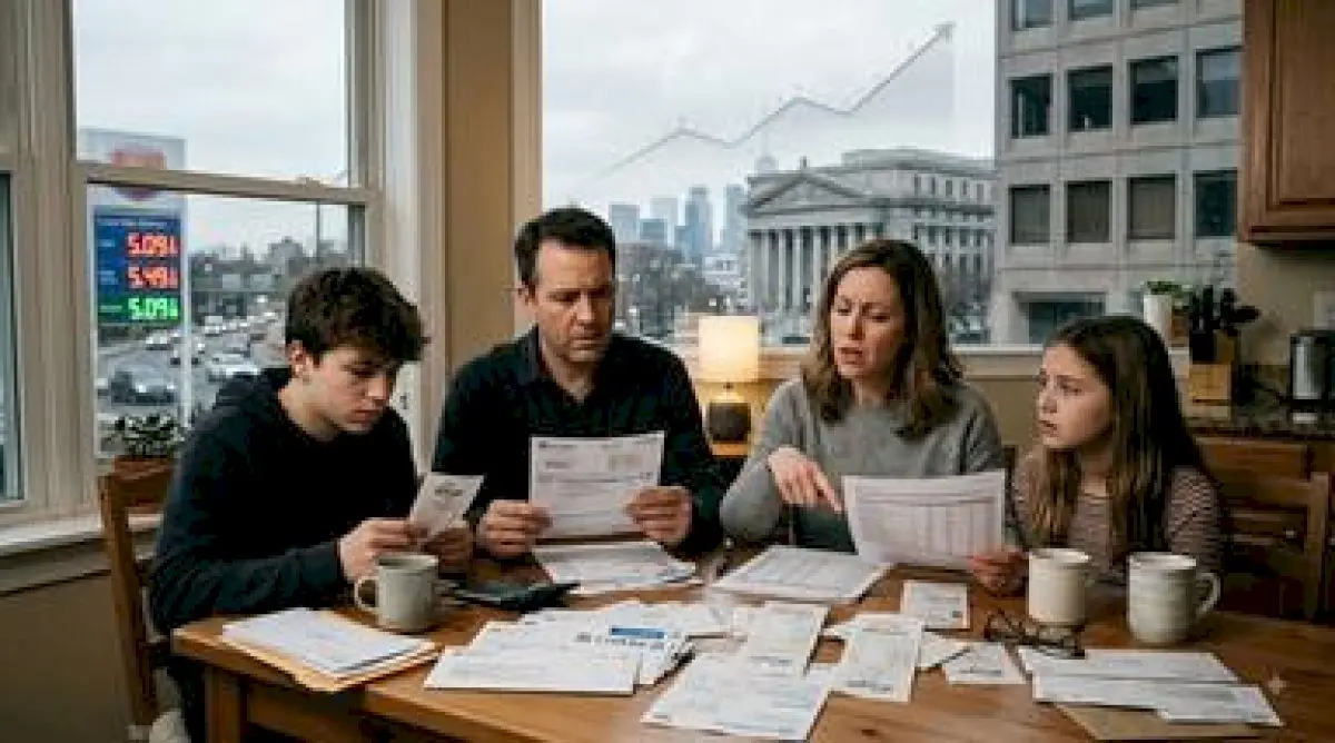 US families squeezed as inflation, jobs slowdown persist