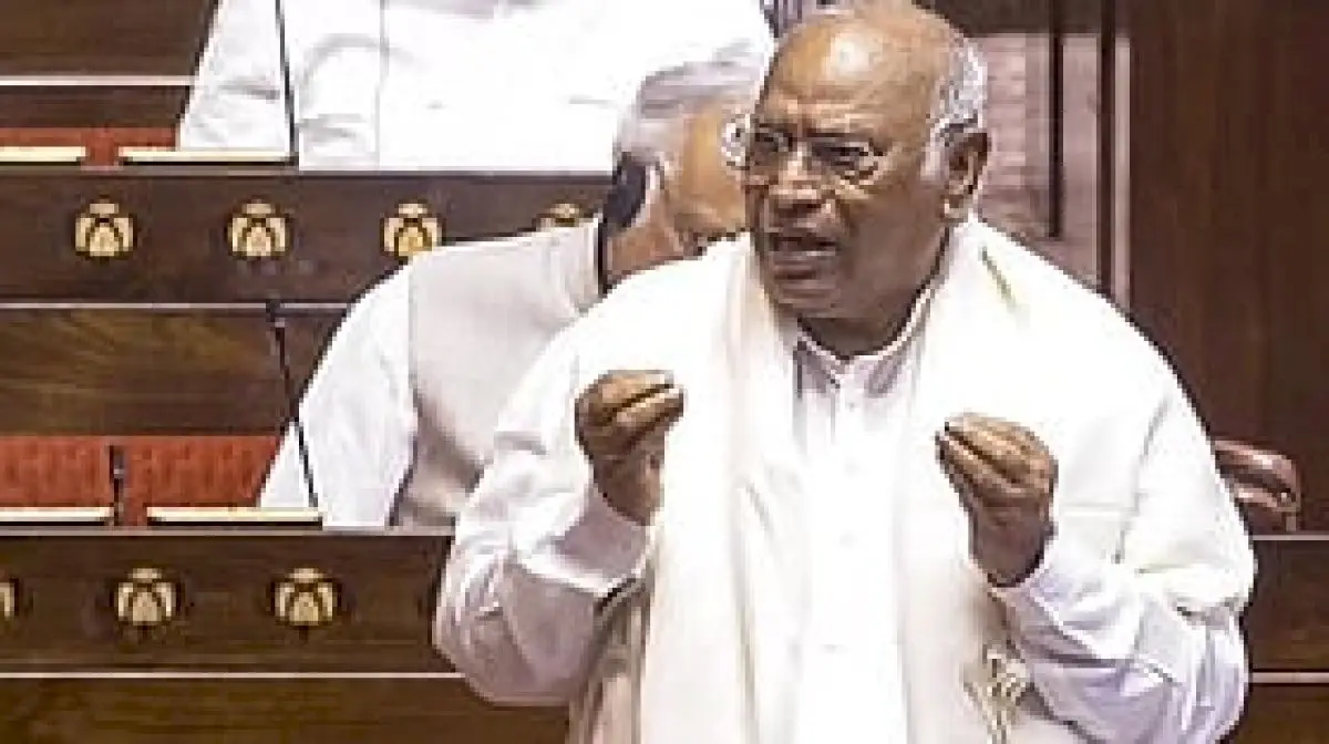 Kharge says stage purified after his rally humiliated him