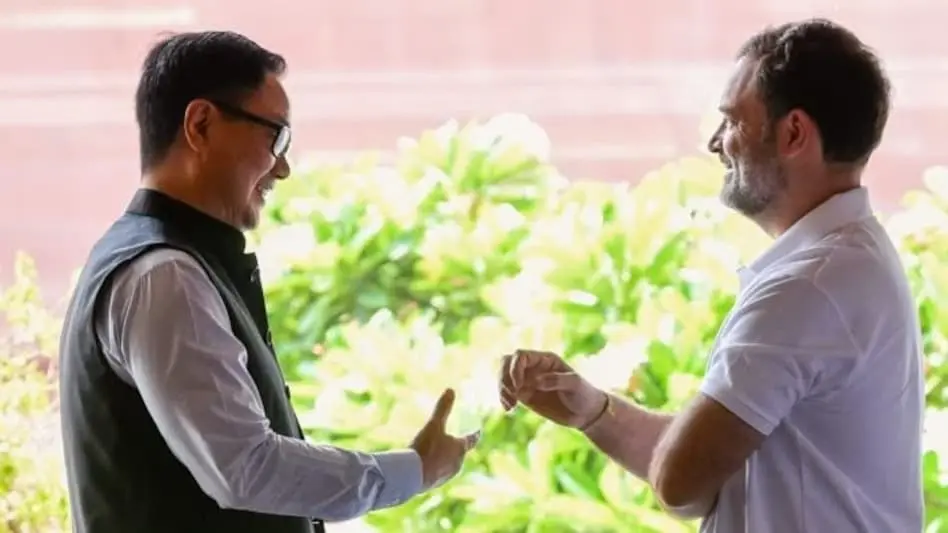 Rijiju taunts Rahul over Prayagraj visit, says should have gone to Ranchi