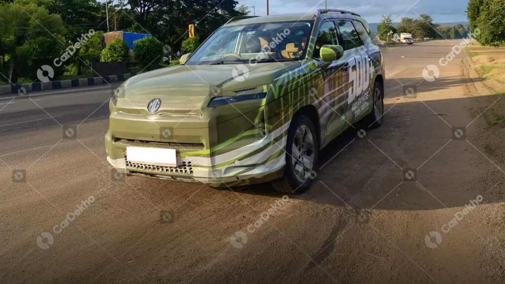 MG Hector Tomahawk electric SUV to debut in India tomorrow
