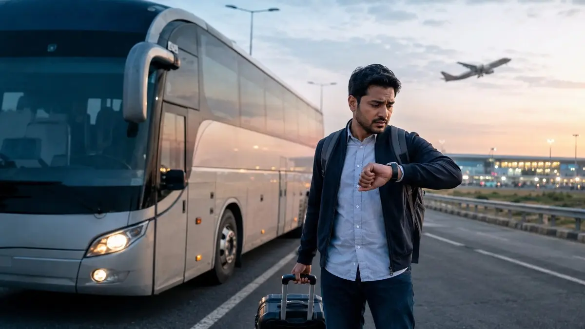 Bus delay misses flight, consumer commission orders Rs 73,000 payout